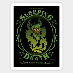 Sleeping Death Whiskey Sticker